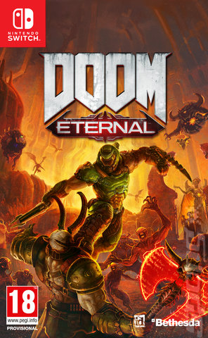 Doom Eternal - Switch Cover & Box Art