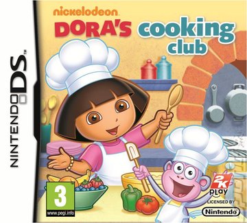 Dora's Cooking Club - DS/DSi Cover & Box Art
