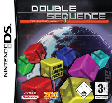 Double Sequence: The Q-Virus Invasion - DS/DSi Cover & Box Art