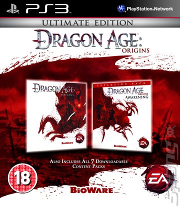 Dragon Age Origins: Ultimate Edition - PS3 Cover & Box Art