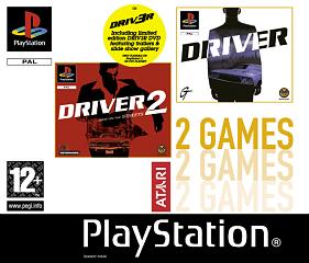 Driver and Driver 2 Twin Pack - PlayStation Cover & Box Art