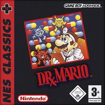 Dr Mario - GBA Cover & Box Art