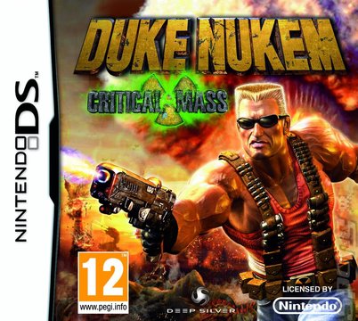 Duke Nukem Trilogy: Critical Mass - DS/DSi Cover & Box Art