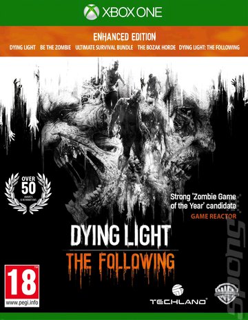 Dying Light: The Following: Enhanced Edition - Xbox One Cover & Box Art