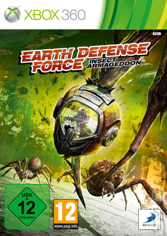 Earth Defence Force: Insect Armageddon - Xbox 360 Cover & Box Art
