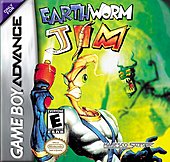 Earthworm Jim - GBA Cover & Box Art