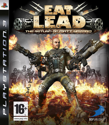 Eat Lead: The Return of Matt Hazard - PS3 Cover & Box Art