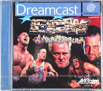 ECW Anarchy Rulz - Dreamcast Cover & Box Art
