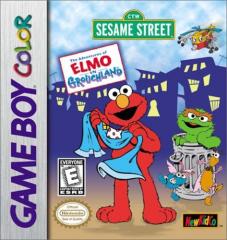 Elmo In Grouchland - Game Boy Color Cover & Box Art