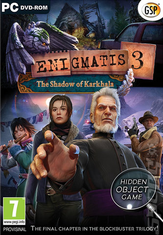 Enigmatis 3: The Shadow Of Karkhala - PC Cover & Box Art