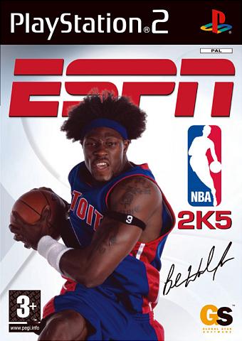 ESPN NBA 2K5 - PS2 Cover & Box Art
