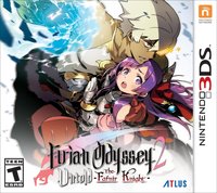 Etrian Odyssey 2 Untold: The Fafnir Knight - 3DS/2DS Cover & Box Art