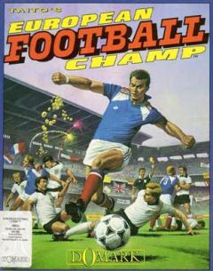 European Football Champ - C64 Cover & Box Art