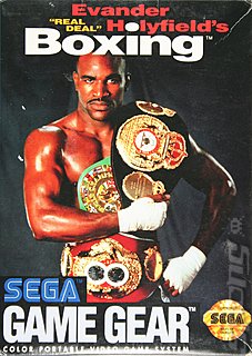 Evander Holyfield's "Real Deal" Boxing (Game Gear)