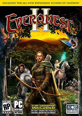 EverQuest II: Echoes of Faydwer - PC Cover & Box Art
