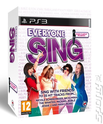 Everyone Sing - PS3 Cover & Box Art