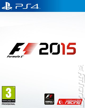 F1 2015 - PS4 Cover & Box Art
