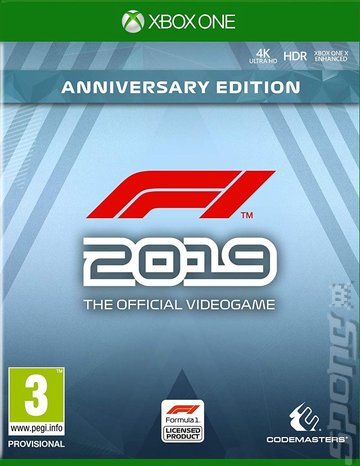 F1 2019 - Xbox One Cover & Box Art