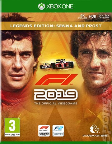 F1 2019 - Xbox One Cover & Box Art