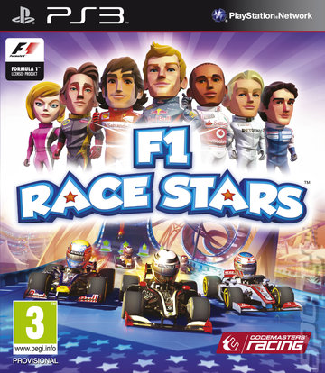 F1 Race Stars - PS3 Cover & Box Art