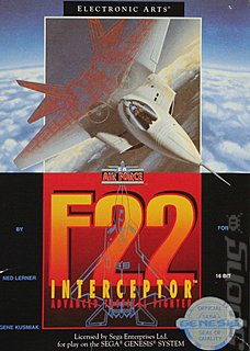 F22 Interceptor: Advanced Tactical Fighter (Sega Megadrive)