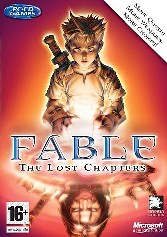 Fable: The Lost Chapters - PC Cover & Box Art