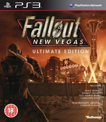 Fallout: New Vegas: Ultimate Edition - PS3 Cover & Box Art