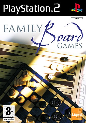 Family Board Games - PS2 Cover & Box Art