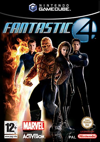 Fantastic 4 - GameCube Cover & Box Art
