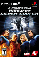 Fantastic Four: Rise of the Silver Surfer - PS2 Cover & Box Art