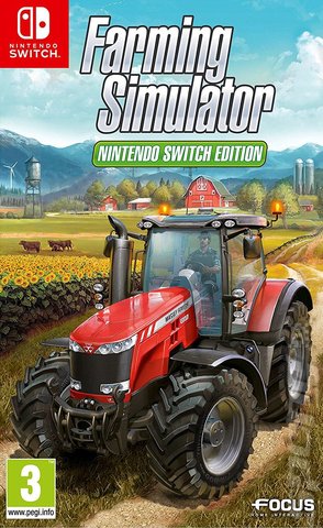 Farming Simulator 17 - Switch Cover & Box Art