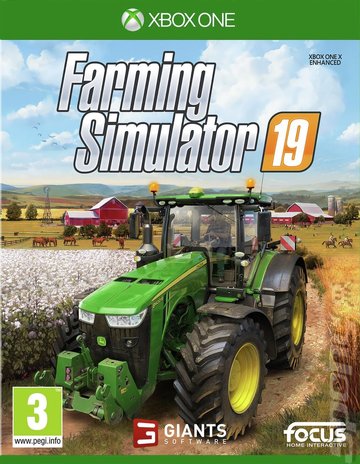 Farming Simulator 19 - Xbox One Cover & Box Art