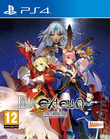 Fate/EXTELLA: The Umbral Star - PS4 Cover & Box Art