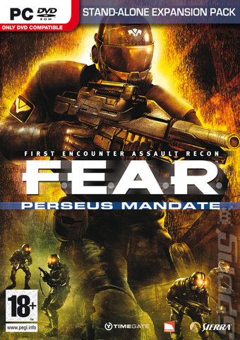 F.E.A.R. Perseus Mandate - PC Cover & Box Art