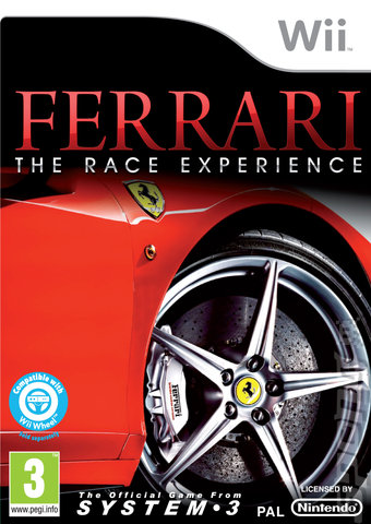 Ferrari: The Race Experience - Wii Cover & Box Art