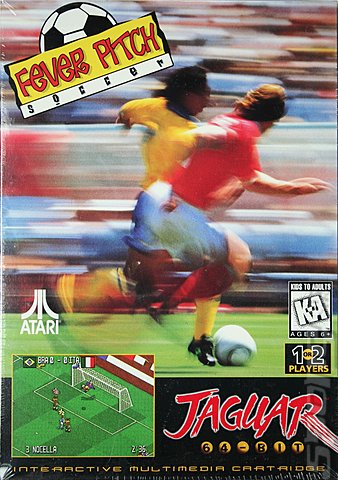 Fever Pitch Soccer - Jaguar Cover & Box Art