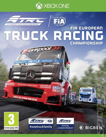 FIA European Truck Racing Championship - Xbox One Cover & Box Art