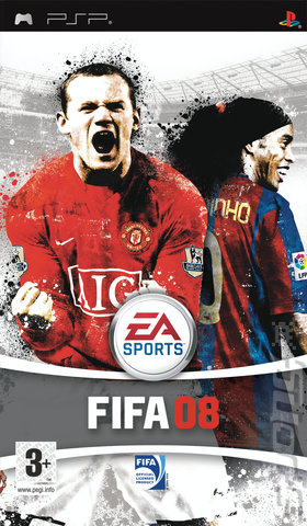 FIFA 08 - PSP Cover & Box Art