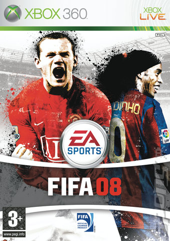 FIFA 08 - Xbox 360 Cover & Box Art