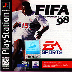 FIFA: Road to World Cup 98 - PlayStation Cover & Box Art