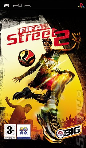 FIFA Street 2 - PSP Cover & Box Art