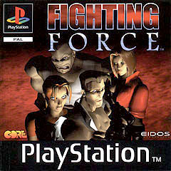 Fighting Force - PlayStation Cover & Box Art