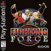 Fighting Force - PlayStation Cover & Box Art