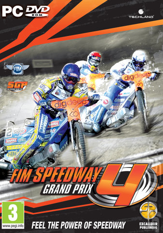 FIM Speedway: Grand Prix 4 - PC Cover & Box Art
