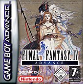 Final Fantasy IV Advance - GBA Cover & Box Art