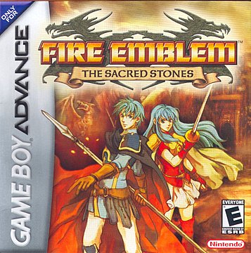 Fire Emblem: The Sacred Stones - GBA Cover & Box Art