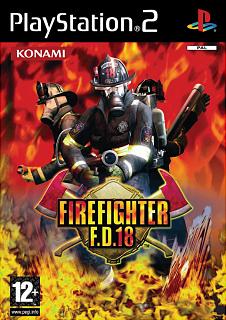 Firefighter FD18 - PS2 Cover & Box Art