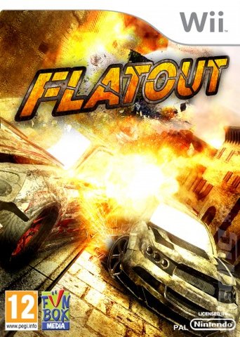 FlatOut - Wii Cover & Box Art