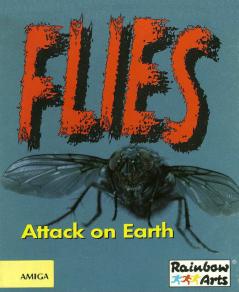 Flies Attack on Earth - Amiga Cover & Box Art