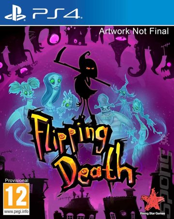 Flipping Death - PS4 Cover & Box Art